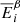 $ \overline{E}_{i}^{\beta} $