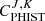 $ C_{\mathrm{PHIST}}^{J,K} $
