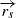 $ \overrightarrow{r_{s}} $