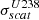$ \sigma _{scat}^{U238} $
