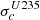 $ \sigma _c^{U235} $