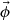$ \vec {{\phi }} $