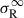 Mathematical equation: $ {\sigma }^{\infty }_{\mathrm{R}} $