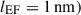 Mathematical equation: $ l_\mathrm{{EF}}=1\,\rm{nm}) $