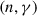 Mathematical equation: $ \mathrm (n, \gamma ) $